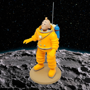 Tim im Raumanzug Figur 12 cm | Tim und Struppi Sammlerstück bei hoppla-stuff.de